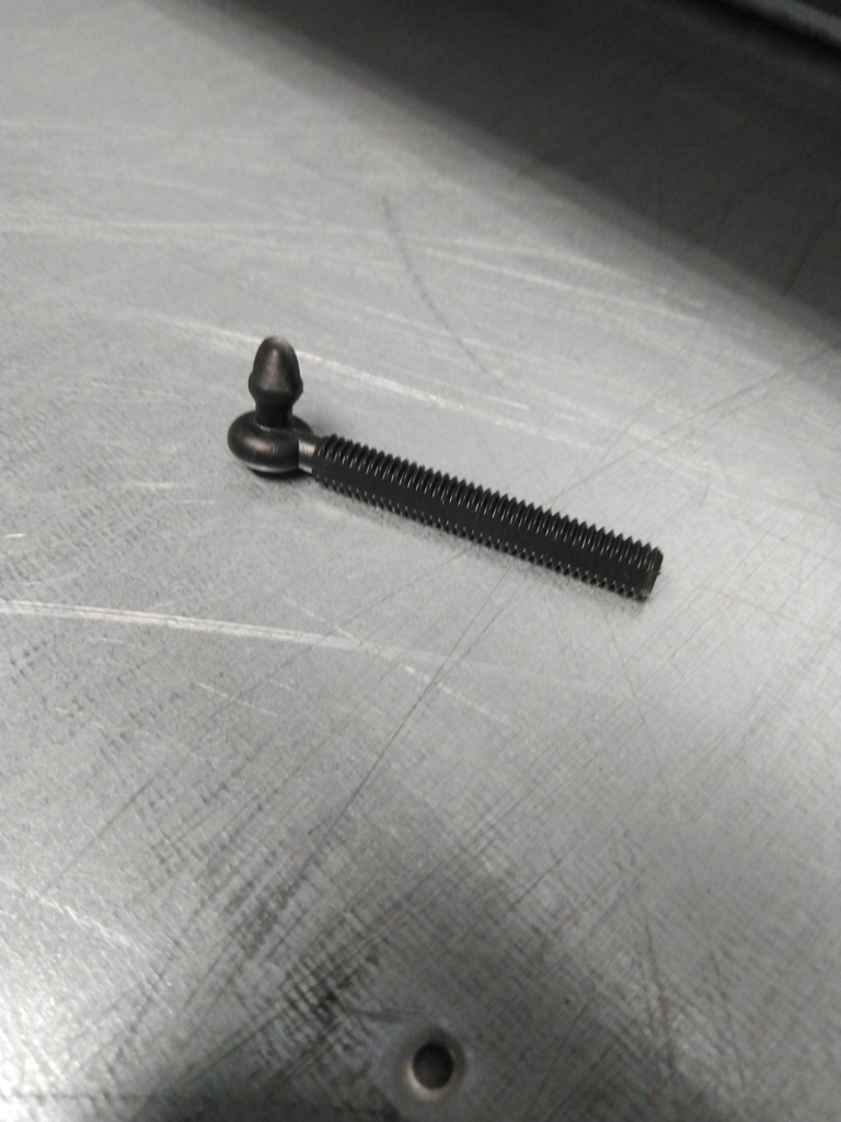 Schraube für das Ende des Spring-Schafts