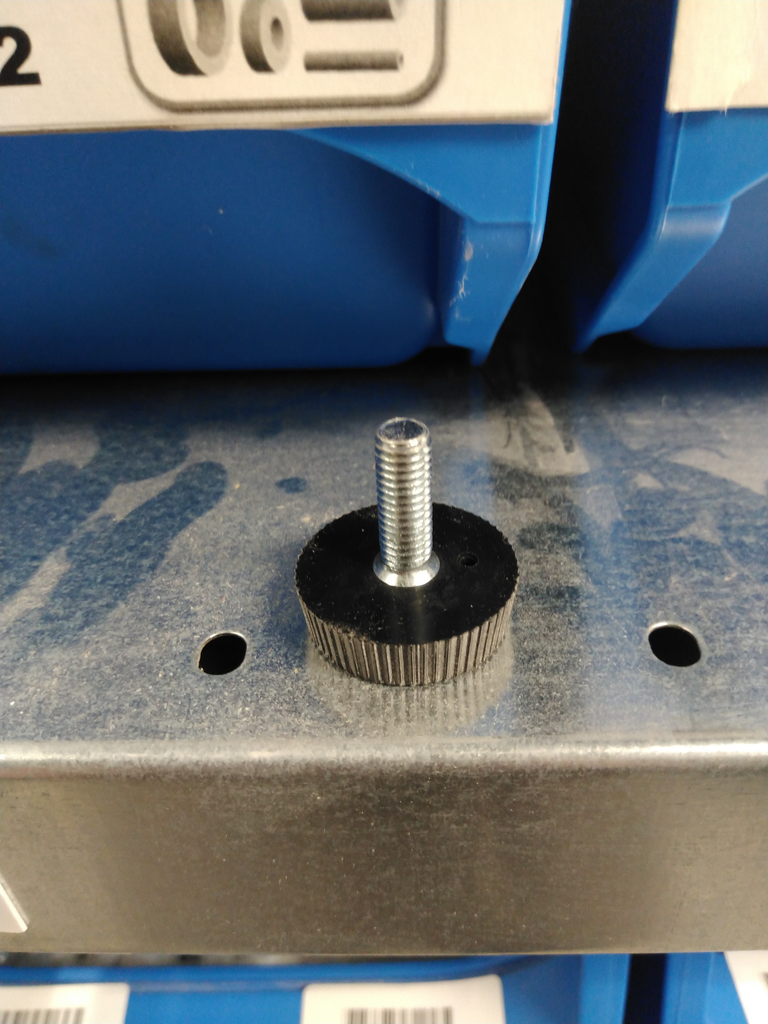 Fußversteller – Delta/Megado Stoffschutzbolzent