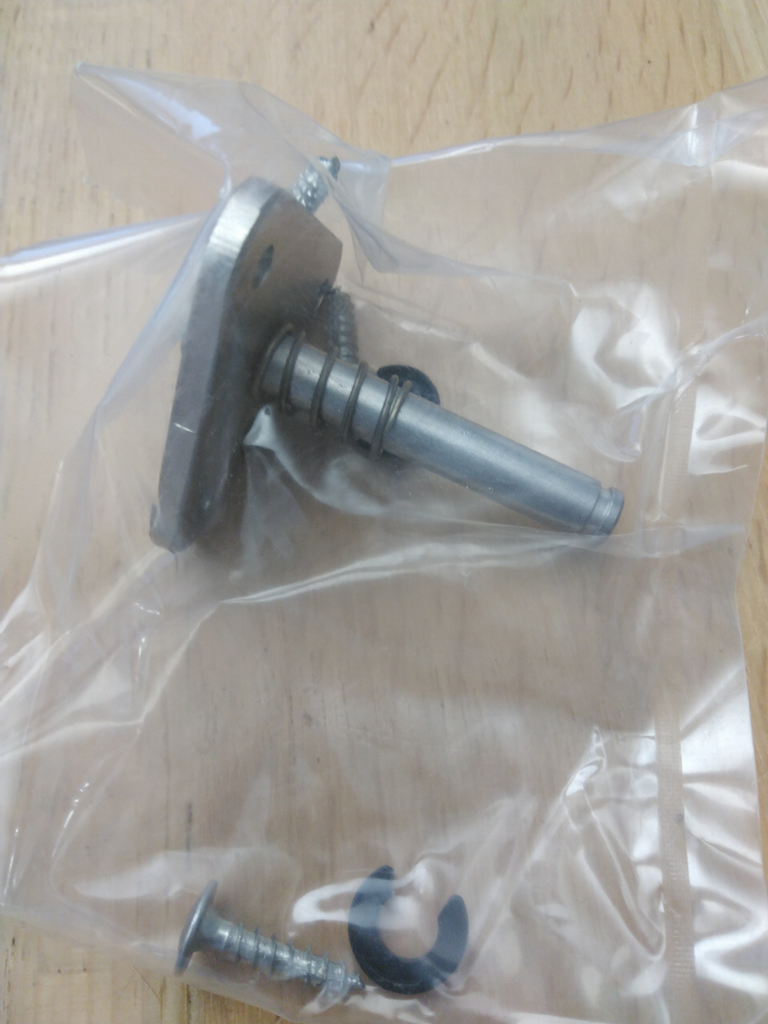 S10C triangle axle - stainless steel