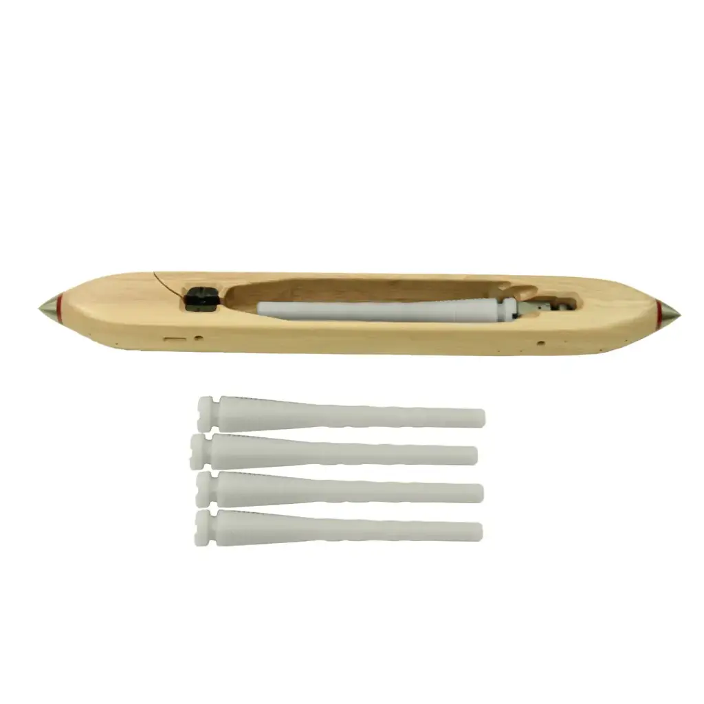 Schietspoel 40 cm incl. 5 spoelpijpjes