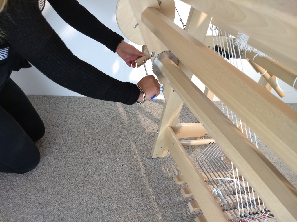 Zweiter Kettbaum für David 3 70