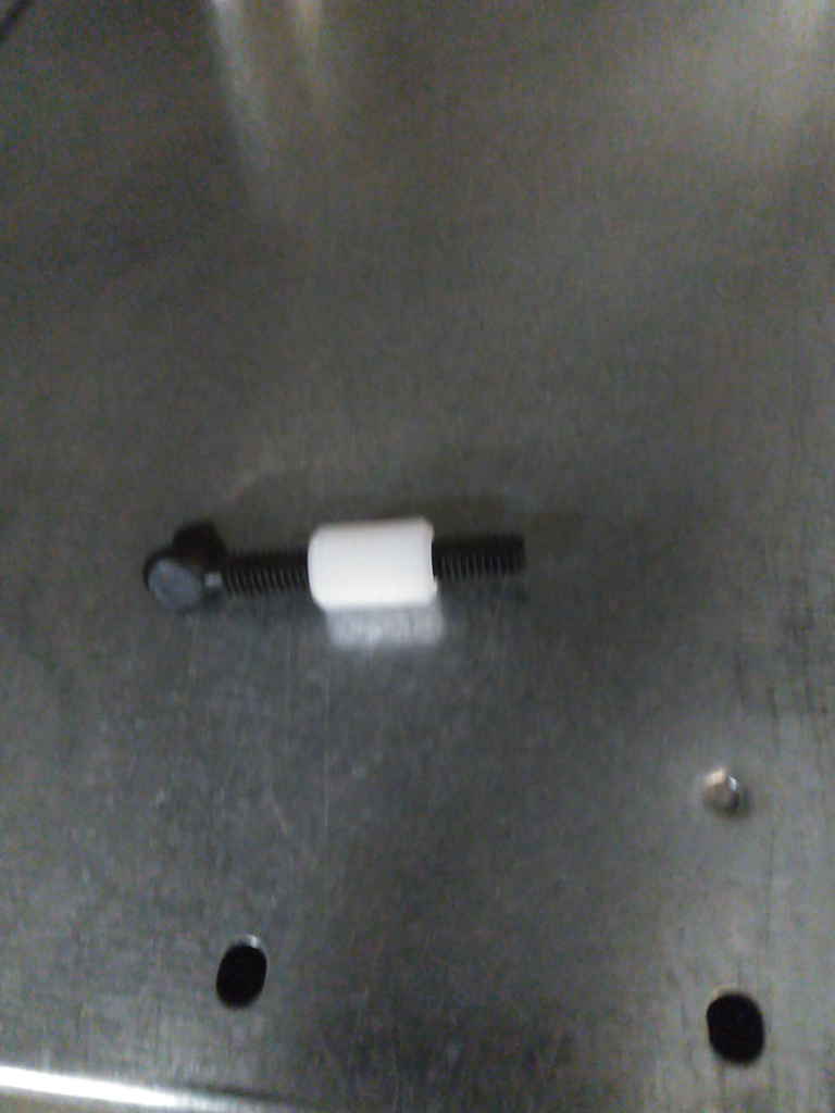 Samengesteld gaffel en nylon moer