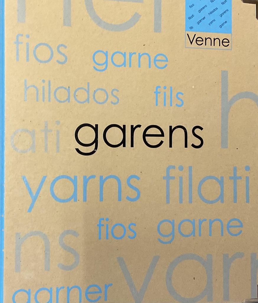 Stahlkartenbuch inkl. Musterkarten.