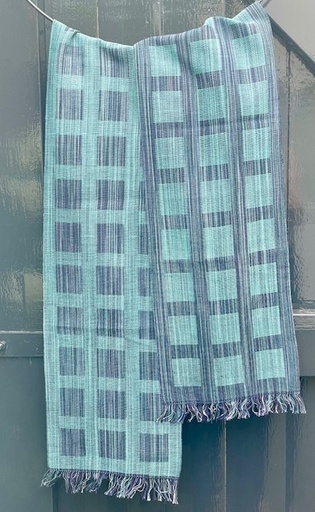 [WP0133] Weaving kit - Shawl Hamar midi - 4 shaft pattern - Mint