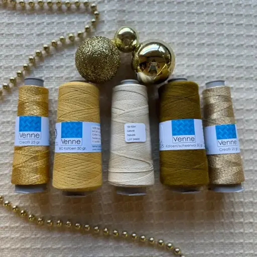 [V01-GP015] SALE: Garenpakket Winter Gold