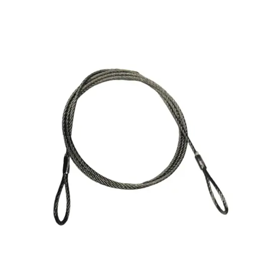 [BE0112] Spring 2/David 3 rvs remkabel 890mm met 2x lus