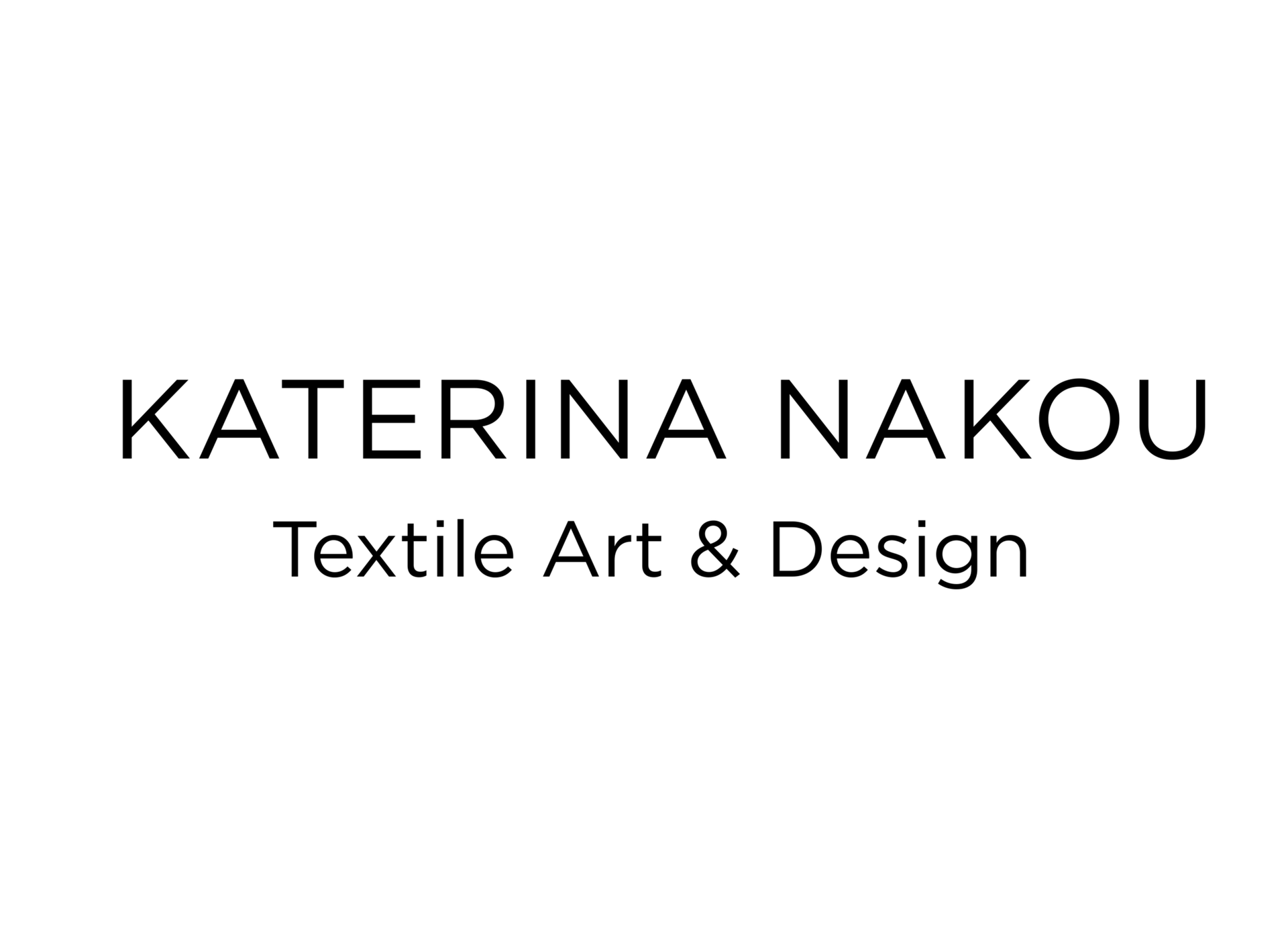 Katerina Nakou-Textile Art & Design