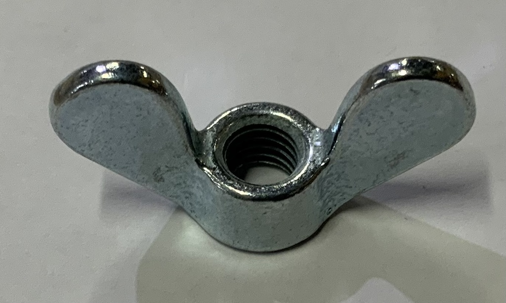 Vleugelmoer verzinkt M8 DIN 315