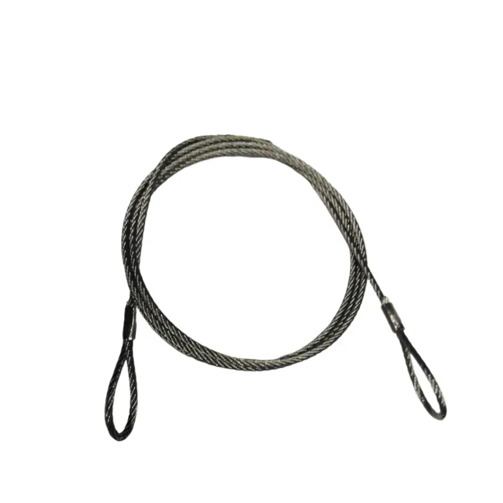 Spring 2/David 3 rvs remkabel 890mm met 2x lus