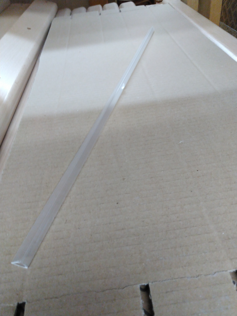 Posterstreifen transparent 100 cm – Magic Dobby Tretlager Texsolv Kabelschutz