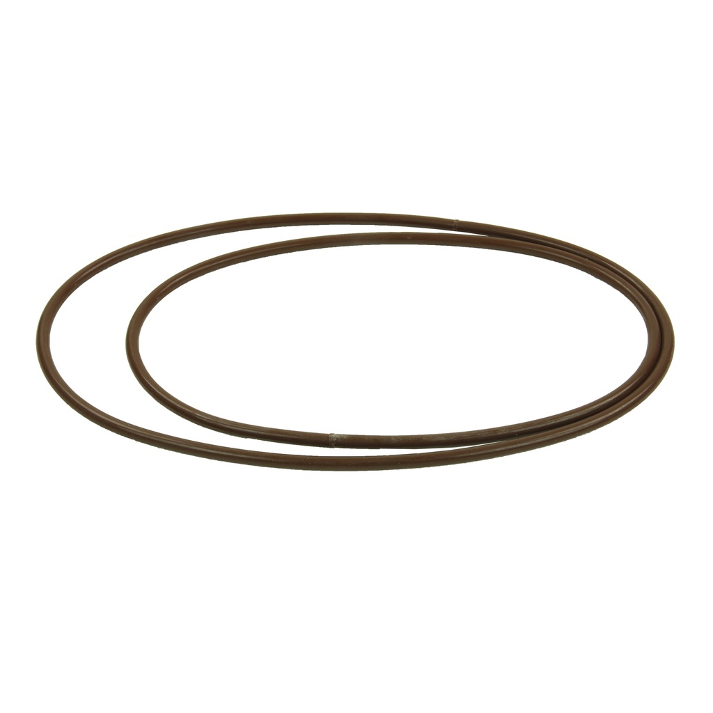 Drivebelts electric drum carder 230V - round brown