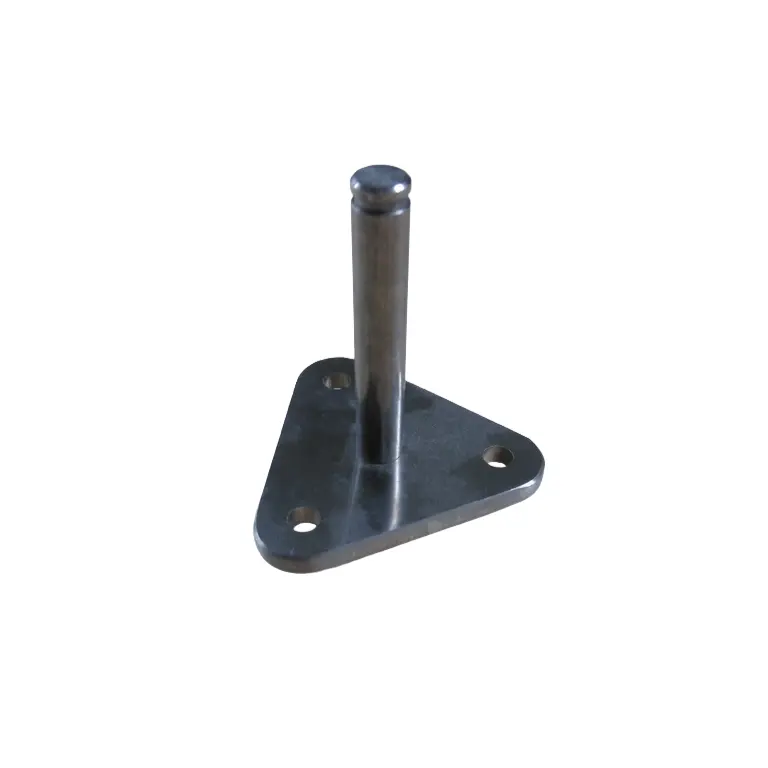S17 wheel mounting plate w/axle (triangle)