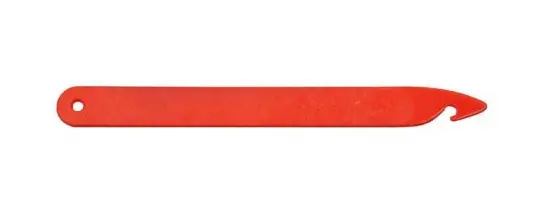 Blattstecher - Einzugshaken,rot - Texsolv