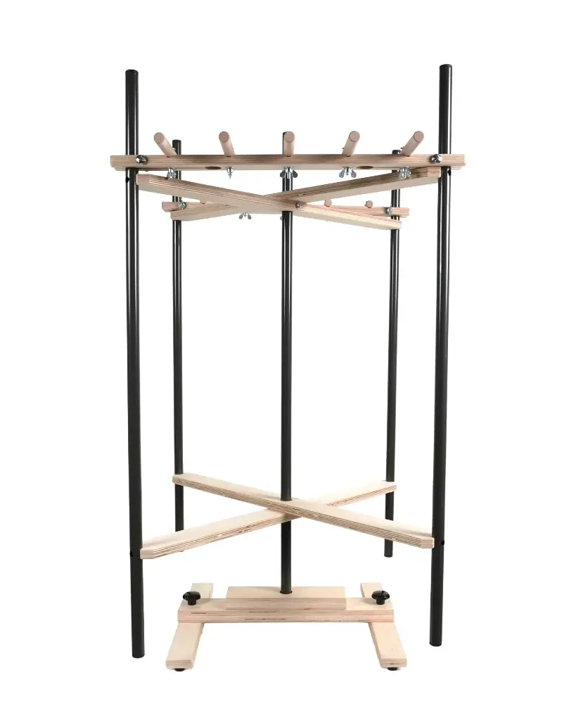 Vertical warping mill - folding