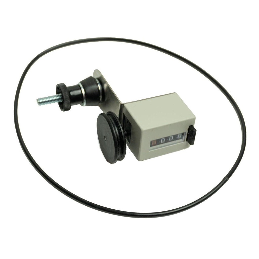 Counter for warp tension regulator - meter