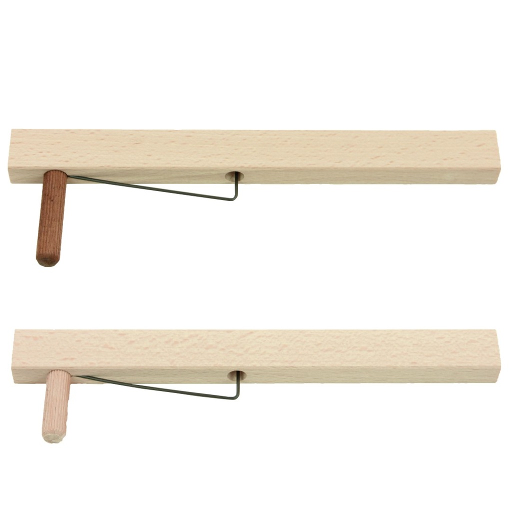 Klik schachtzijkant - bruine hendel