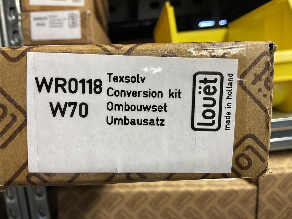 W70 Texsolv conversion kit - 4 shafts