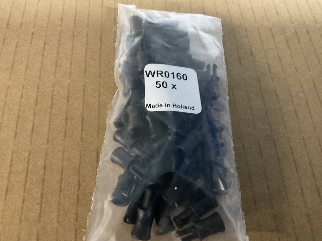 Pegs for dobby bars black - per 50