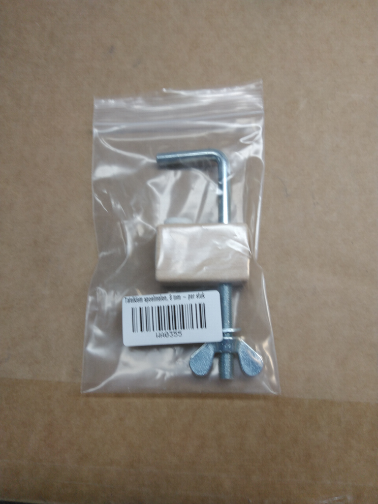 Table clamp , 8 mm - ea