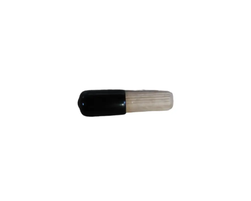 dowel with glued rubber cover - 12 x 80