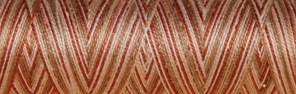 Venne Baumwolle Nm 40/2 multi-color, mercerisiert, Minispule, 8-3000 antilope " - per 6"