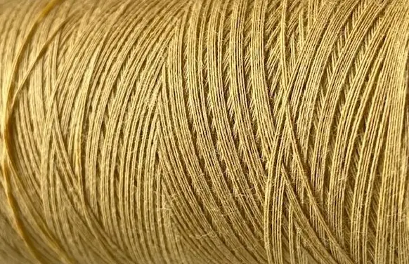 Venne ORGANIC GOTS Cotton Nm 34/1x2 combed 50 gram nr. 11-1007 honey