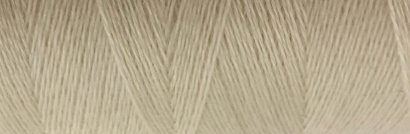Venne ORGANIC 100% Merino Wool Nm 28/2 mini spool 4-7007 Linen White" - per 6"