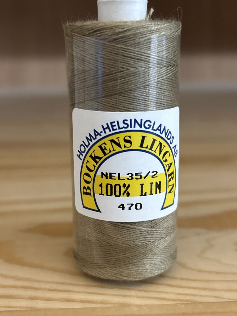 Bockens 100%  Leinen Nel 35/2, Farbe 470, 25 g Spule