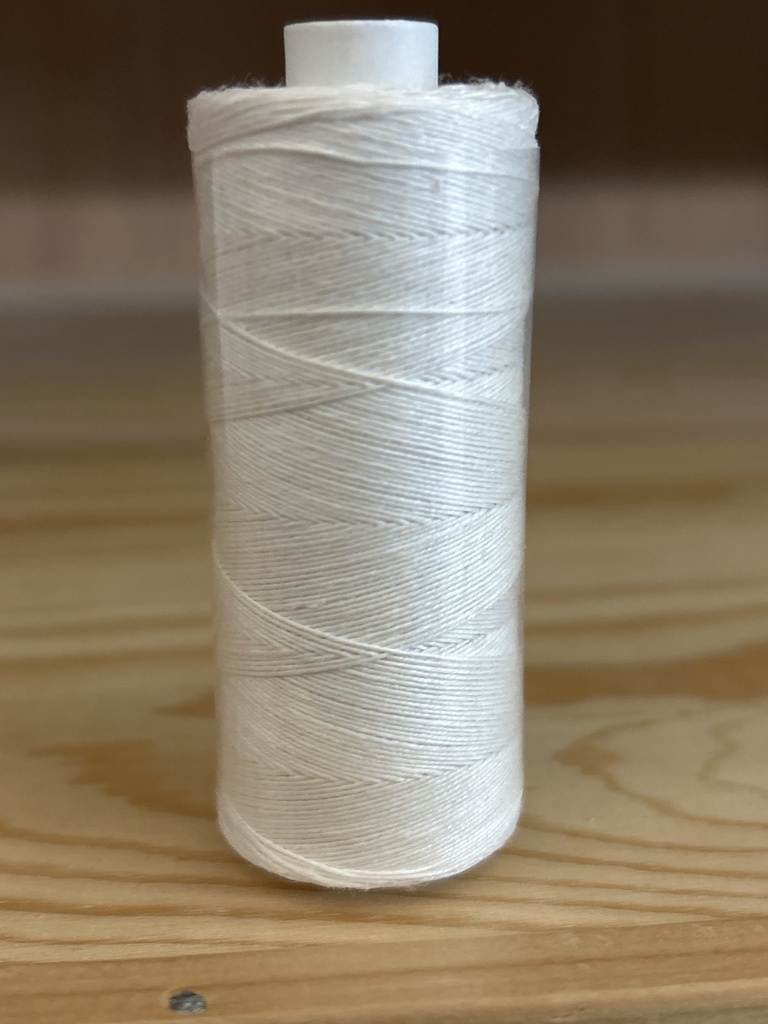Bockens 100%  Leinen Nel 50/2, 4/4 gebleicht, 25 g Spule
