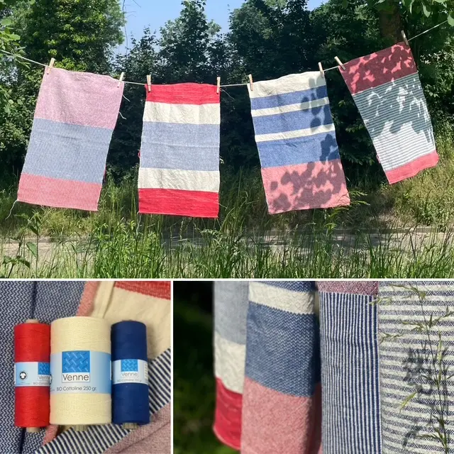 Weefpakket Theedoeken Delta - 4 schachten/4 trappers
