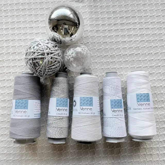SALE: Garenpakket Silver Snow