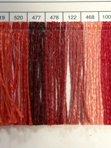 [B-352-478-1] Bockens 100% Leinen Nel 35/2 12.5 gr Spule - Farbe 478