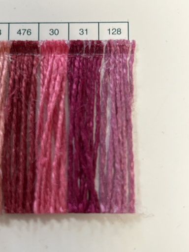 [B-352-128-1] Bockens 100%  Leinen Nel 35/2 12.5 gr  Spule - Farbe128