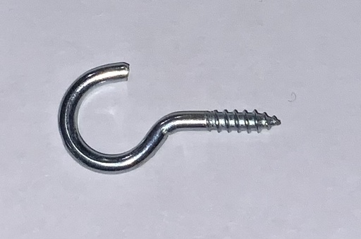 [BE0011] Schroefhaak 2.3x30 verzinkt art.11