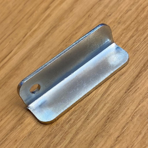 [BT0159] Opboompal (hoekje) 12 x 12mm 40mm lang (blauw verzinkt)