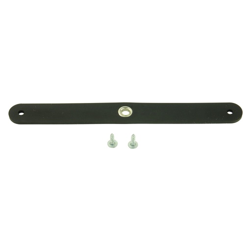 [BA0025] FD schuit, voorstrip 214 x 23 x 3, zwart