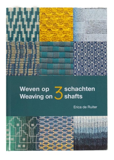 [DP0113] Buch - Weaving on 3 shafts - Erica de Ruiter - EN/NL