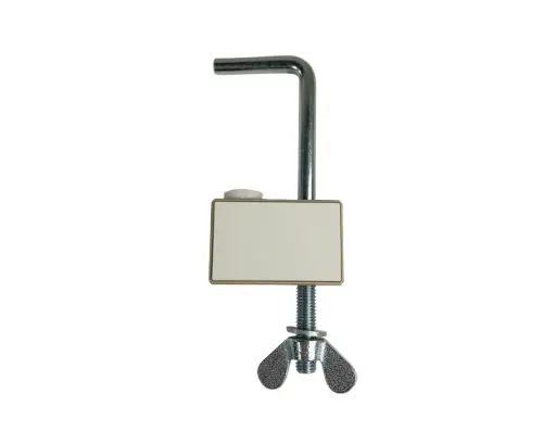 [KR0120] Tafelklem KM wit, 8 mm - per 2 stuks