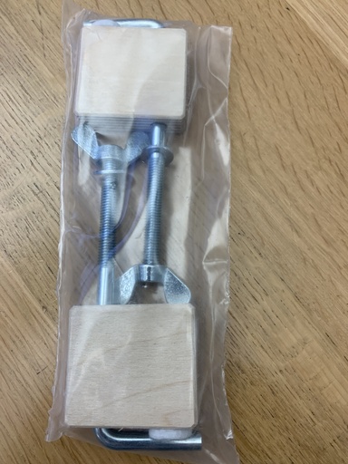 [WA0356] Table clamp Erica accesory, 8 mm - per 2