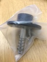[SR0174] S17 wheel mounting block w/axel (black)