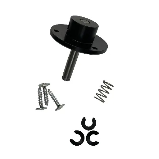 [SR0174] S17 wheel mounting block w/axle (black)
