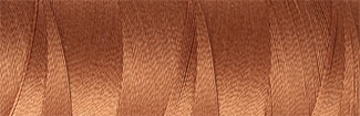 [7-702-6003-1] Venne Cotton Nm 70/2 mercerized mini spool nr. 7-6003 brick red" - per 6"