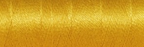 [7-702-1019-1] Venne Cotton Nm 70/2 mercerized mini spool nr. 7-1019 Gold" - per 6"