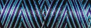 [8-402-4014-1] Venne Cotton Nm 40/2 mercerized multi-color mini spool nr. 8-4014 abyss" - per 6"