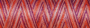 [8-402-4008-1] Venne BIO GOTS katoen Nm 40/2 gemerc. multi-kleur mini spoel nr. 8-4008 zomer " - per 6"
