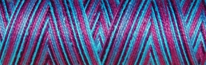 [8-402-4007-1] Venne BIO GOTS katoen Nm 40/2 gemerc. multi-kleur mini spoel nr. 8-4007 strand " - per 6"