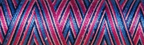 [8-402-3025-1] Venne Cotton Nm 40/2 mercerized multi-color mini spool nr. 8-3025 pareo" - per 6"