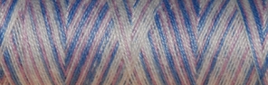 [8-402-3009-1] Venne Cotton Nm 40/2 mercerized multi-color mini spool nr. 8-3009 parrot" - per 6"