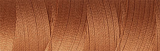 [7-342-6044-1] Venne Cotton Nm 34/2 mercerized mini spool nr. 7-6044 burnt orange" - per 5"
