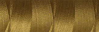 [7-342-5041-1] Venne Cotton Nm 34/2 mercerized mini spool nr. 7-5041 brass" - per 5"